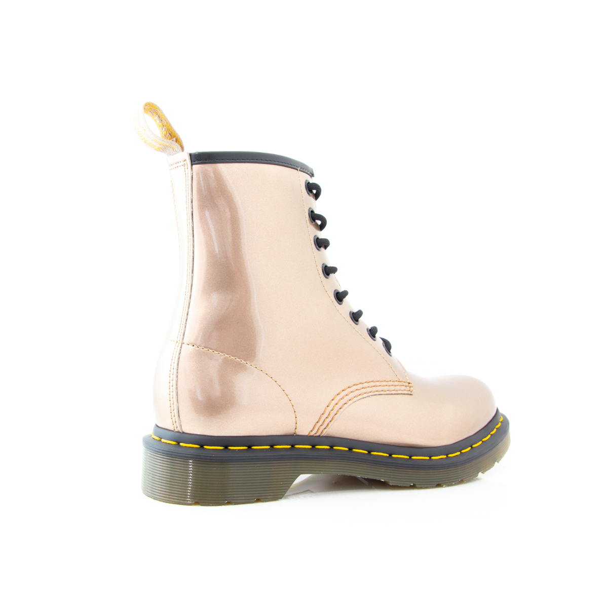 rose gold dr martens
