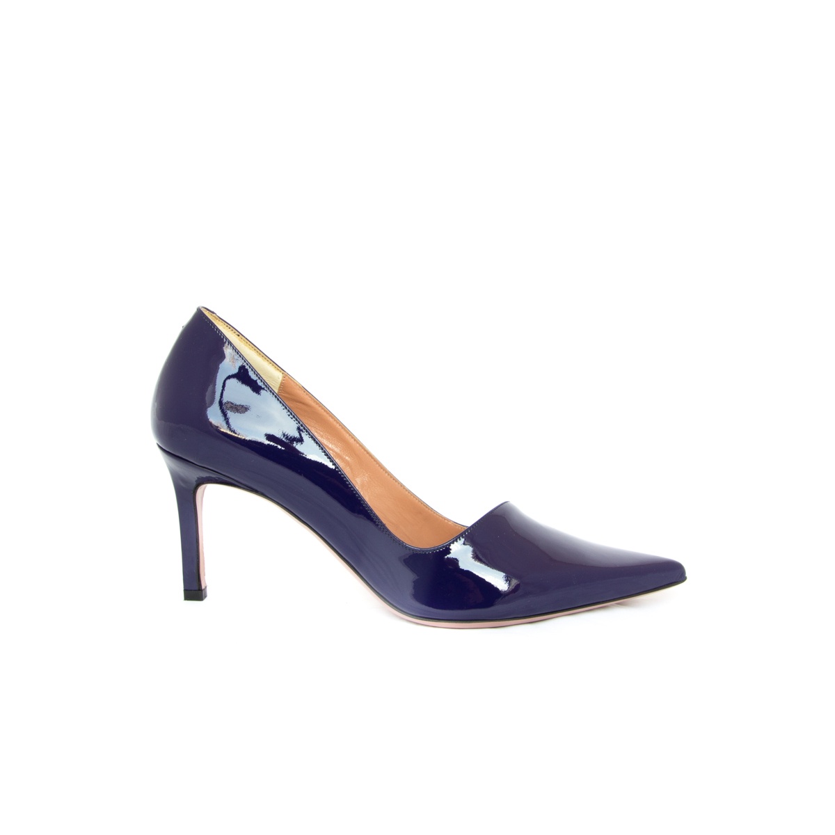 Oxitaly Stefy 02 Indigo Navy Patent - Issimo Shoes