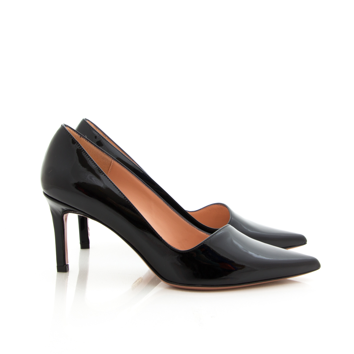 Oxitaly Vernice Nero Heels