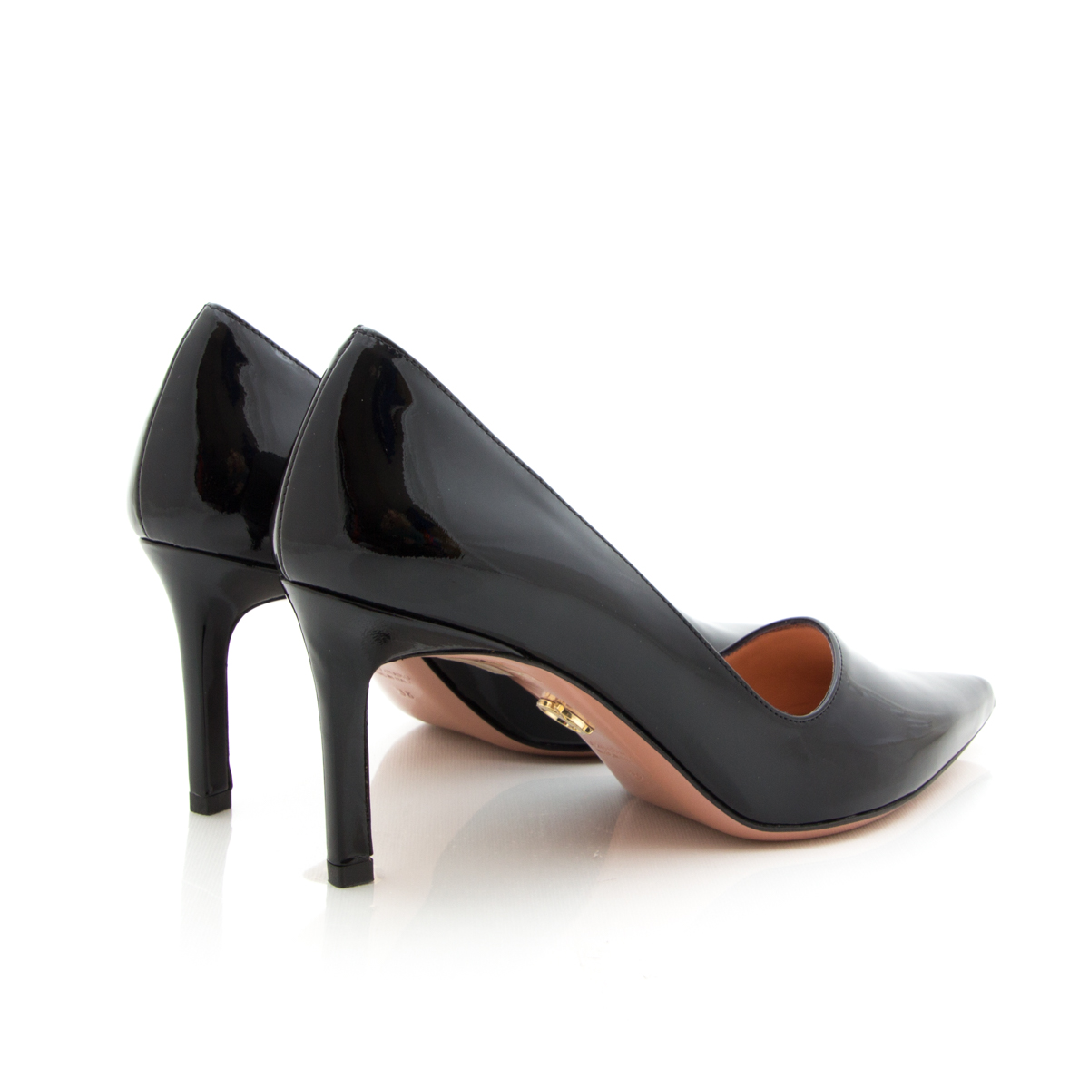 Oxitaly Vernice Nero Heels