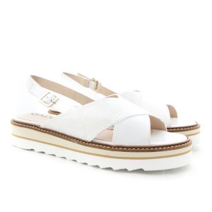 Gadea By Lodi Heather White Sandal Last Pair EU36