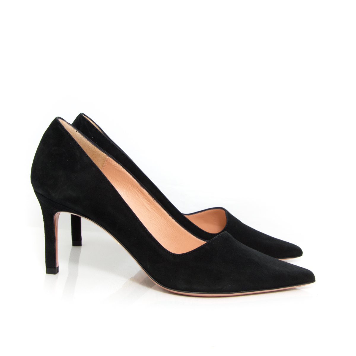 Oxitaly Stefy 02 Black Suede Heels