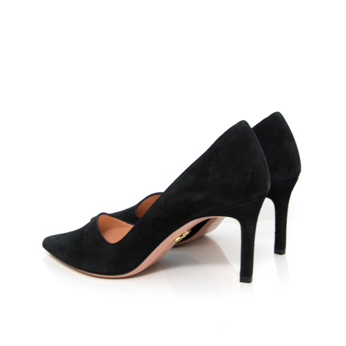 Oxitaly Stefy 02 Black Suede Heels