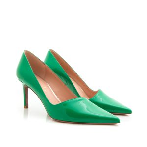 Oxitaly Stefy 02 Vernice Verde Heels