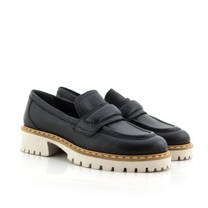 Donna Carolina Olivia Nero Loafers