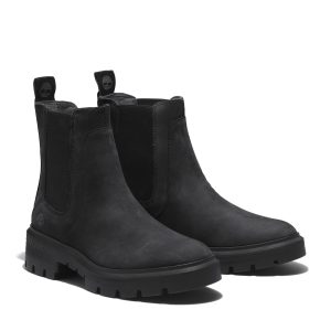 Timberland Cortina Valley Chelsea Black Full Grain Boot
