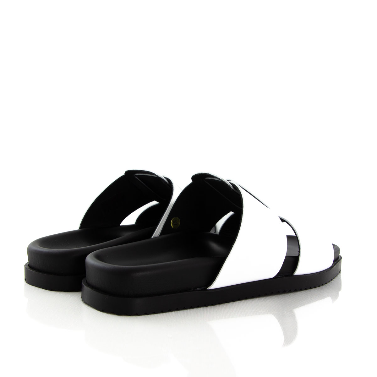 Beau Coops Stone White Slide
