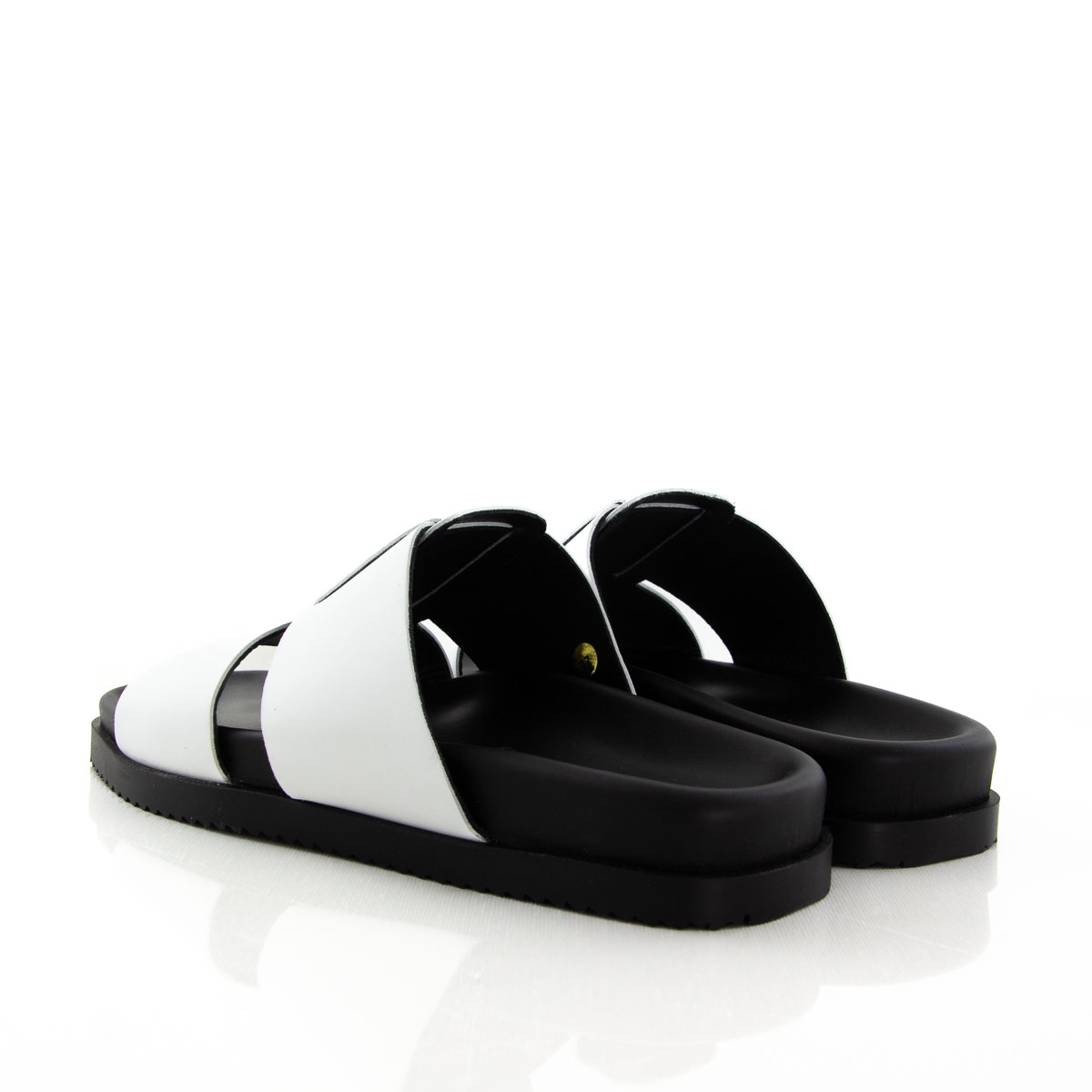 Beau Coops Stone White Slide