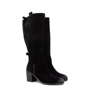 Carmela 1600059 Black Knee High Boots