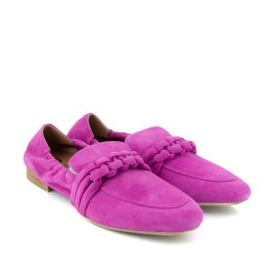 Donna Carolina Camoscio Peonia Loafer