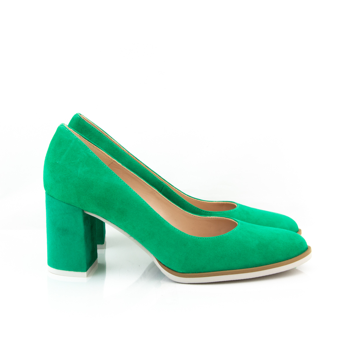 Lodi Lulu Apple Suede Heel