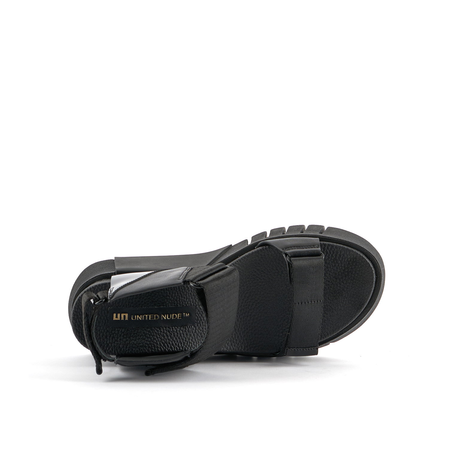 United Nude Delta Run Black Sandal