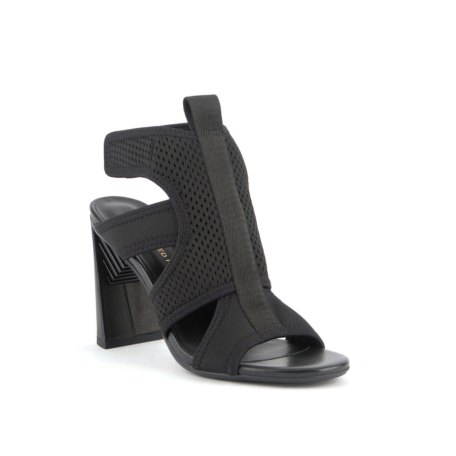 United Nude Sonar Surf Black Sandal Heel