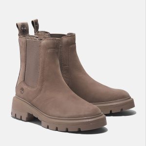 Timberland Cortina Valley Chelsea Boot Taupe Nubuck