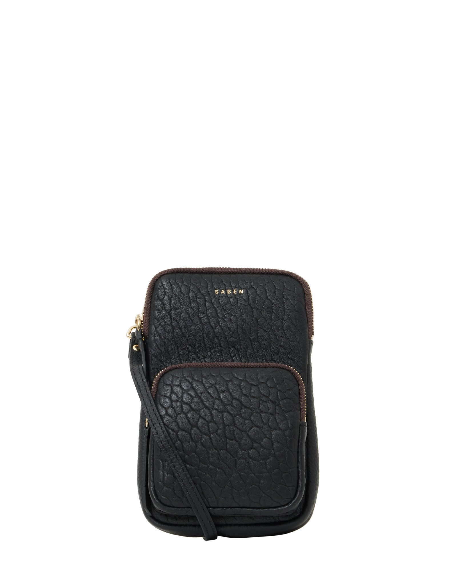 Saben Nikko Phone Pocket Sling Black Bubble