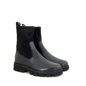Donna Carolina Zoe Stretch Bull Nero Boot