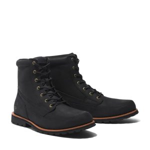 Timberland Mens Attleboro Premium 6-Inch Boot Black Full Grain