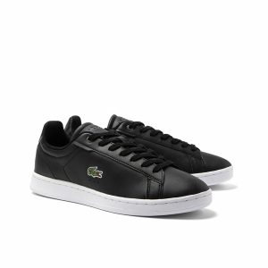 Lacoste Carnaby Pro Black White BL23 Mens Sneaker