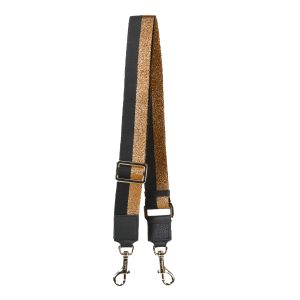 Saben Feature Strap Webbing Bronze Black Stripe