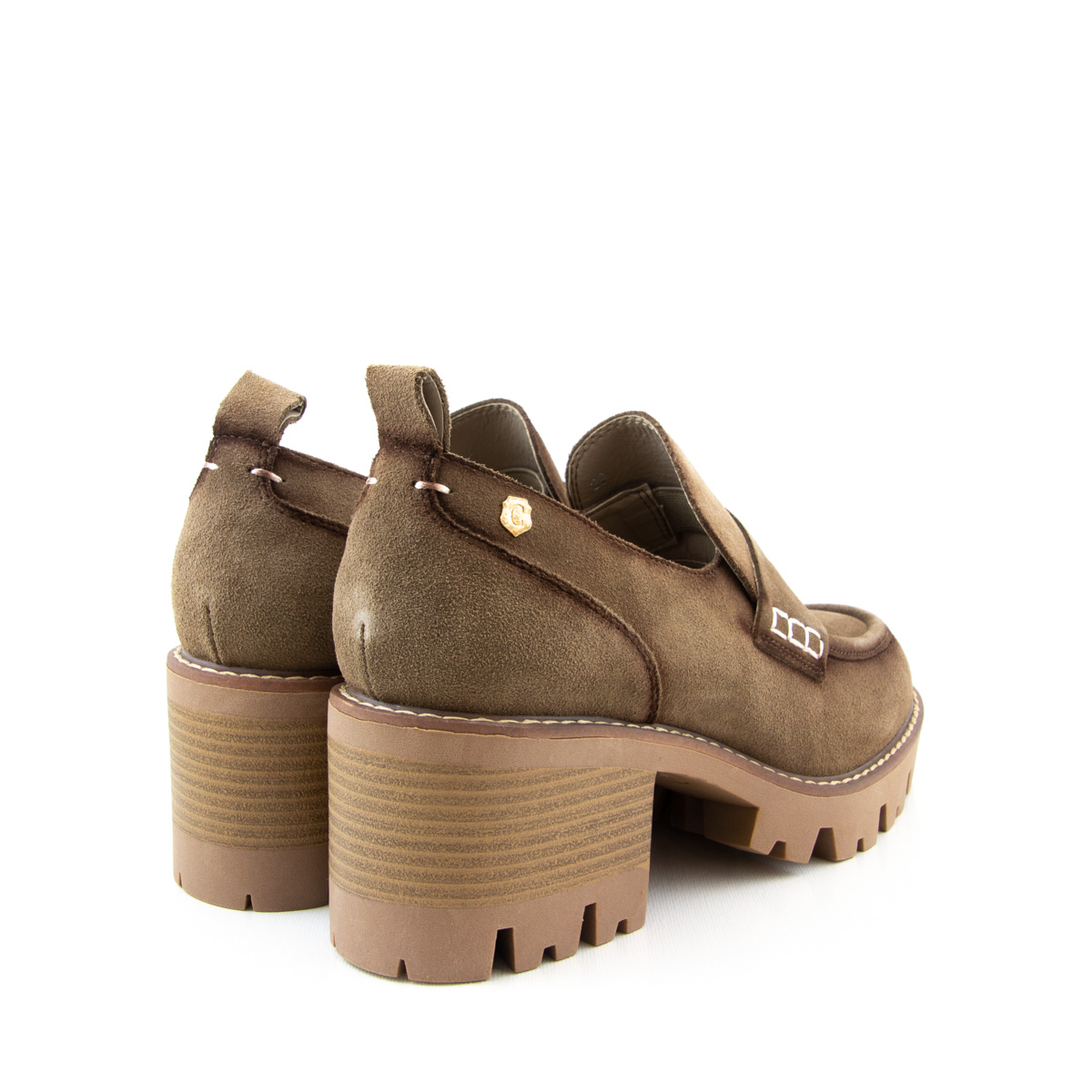 Carmela Ruby Taupe Loafer