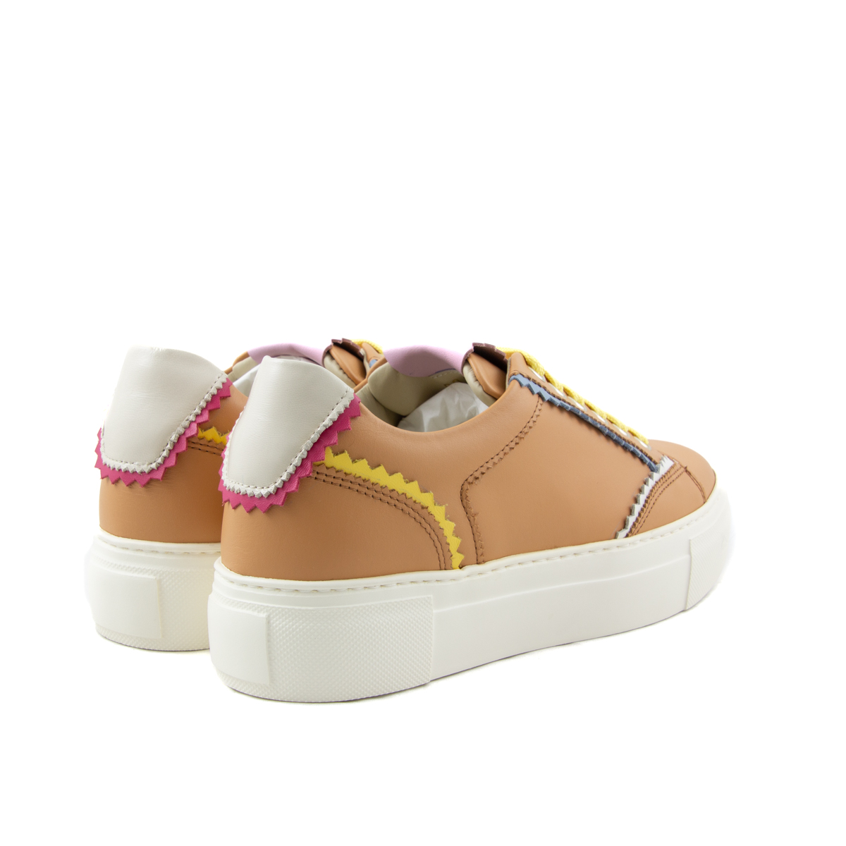 Maimai Jaggy Saddle Multicolor Sneaker Shoe