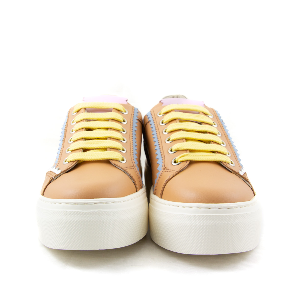 Maimai Jaggy Saddle Multicolor Sneaker Shoe