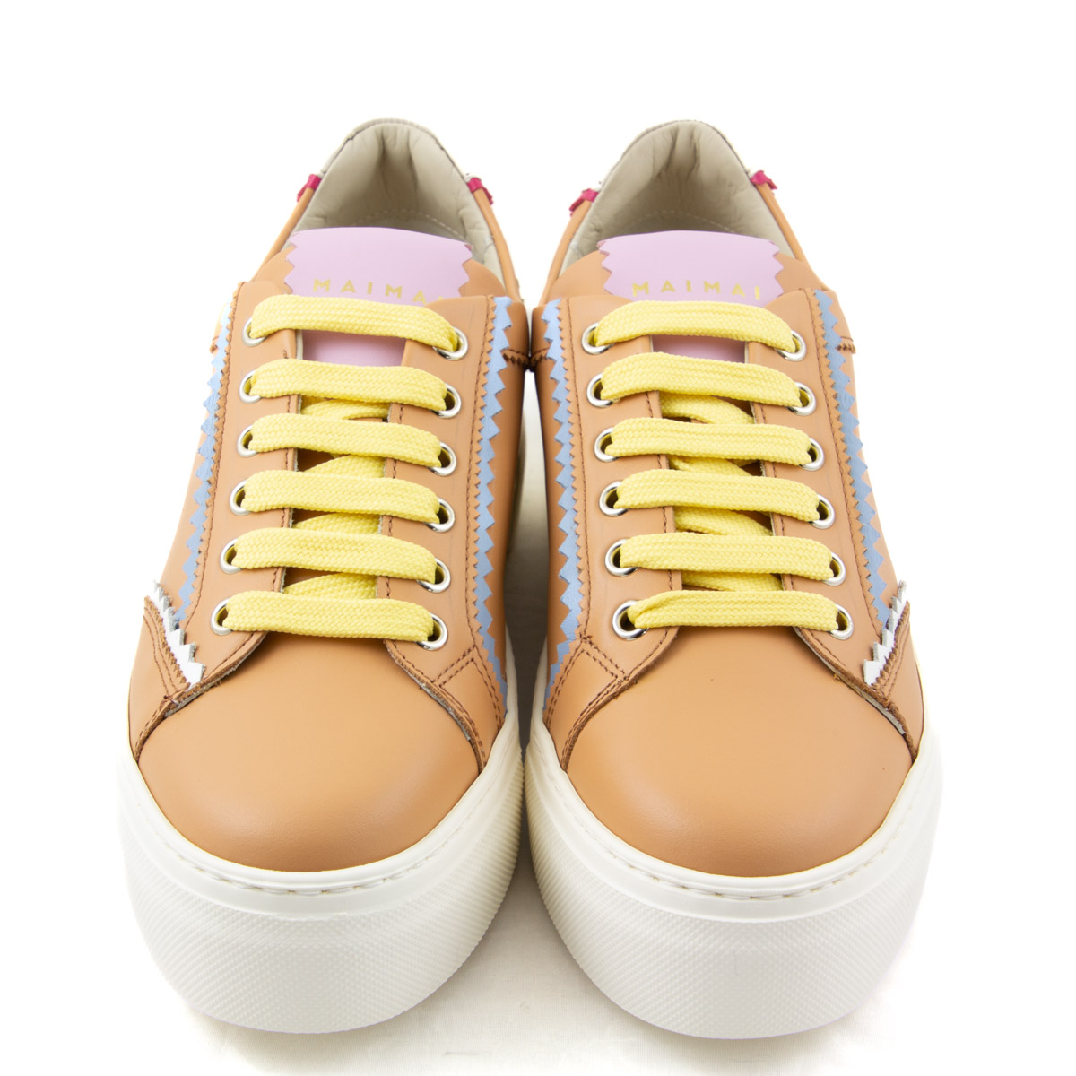 Maimai Jaggy Saddle Multicolor Sneaker Shoe