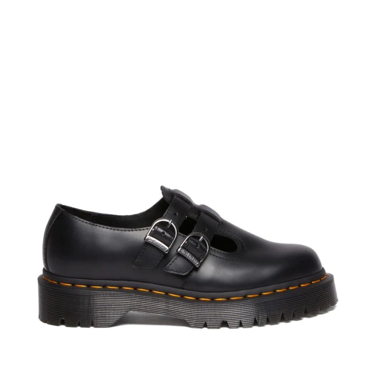 Dr Martens 8065 Bex Mary Jane Shoe Black Smooth Shoe