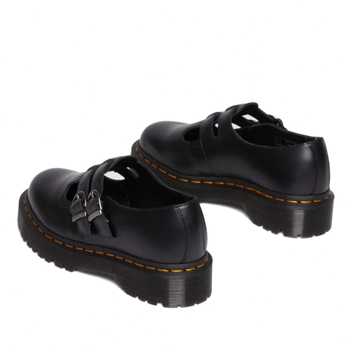 Dr Martens 8065 Bex Mary Jane Shoe Black Smooth Shoe