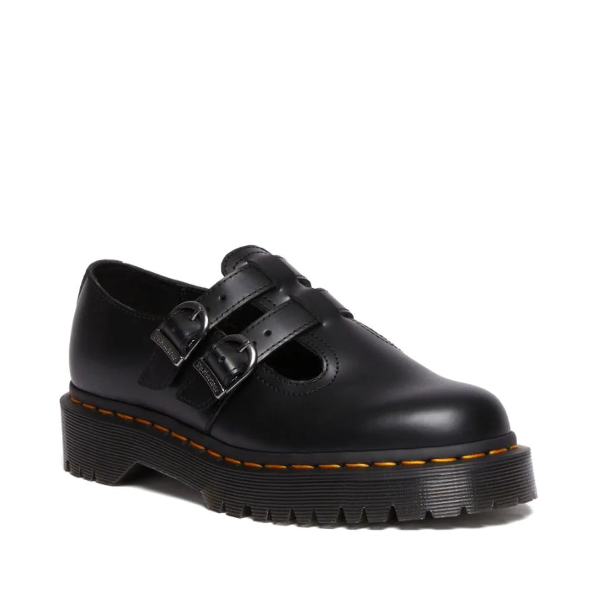 Dr Martens 8065 Bex Mary Jane Shoe Black Smooth Shoe