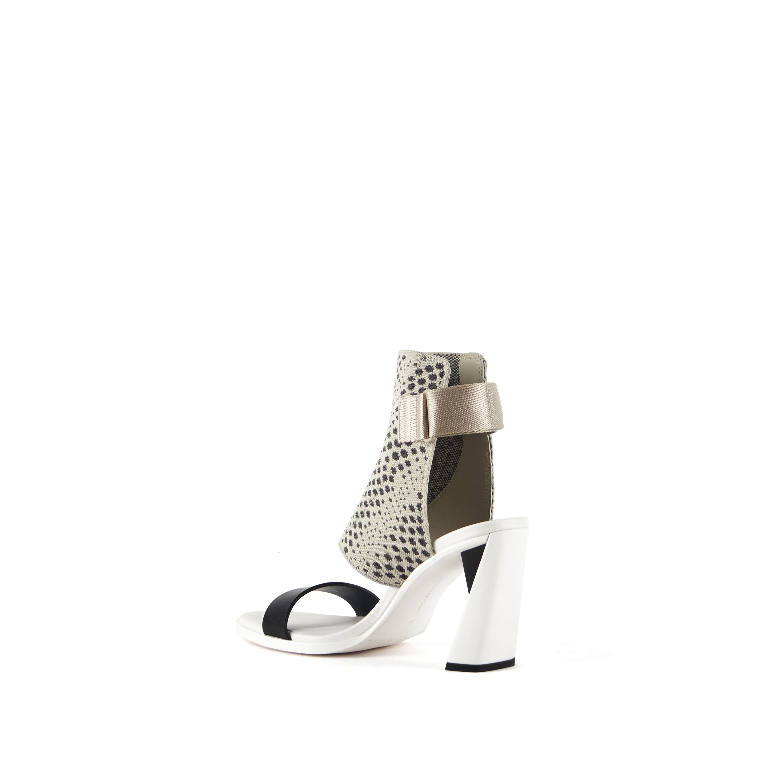 United Nude Zink Fab Hi II Neutrals Heel