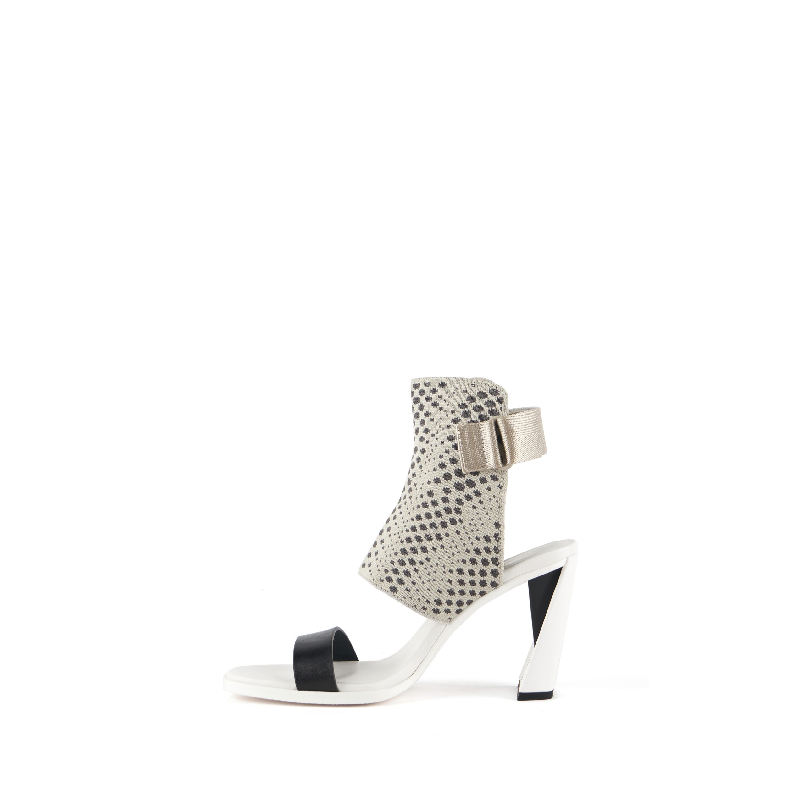 United Nude Zink Fab Hi II Neutrals Heel