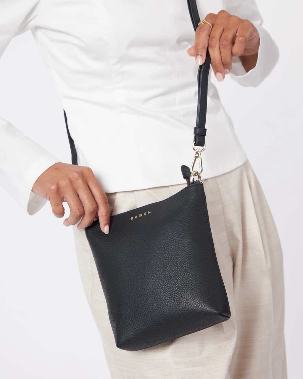 Saben Coco Black Bag