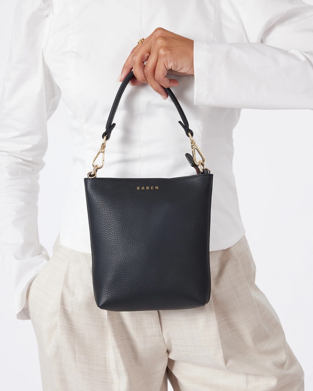 Saben Coco Black Bag