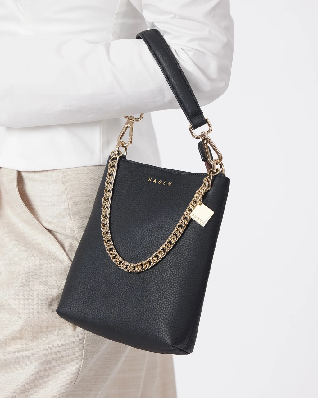 Saben Coco Black Bag