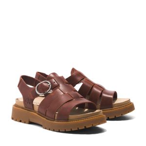 Timberland Clairmont Way Sandal Dark Red