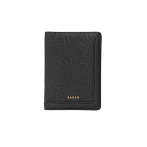 Saben Linz Passport Wallet Black