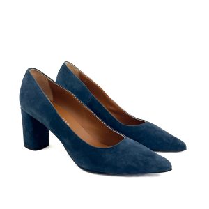 Donna Carolina Kesh Clean Heel Ocean Suede