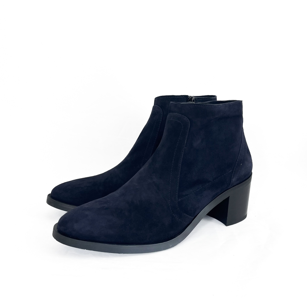 Donna Carolina Boots Zero5 Dewi Navy Suede