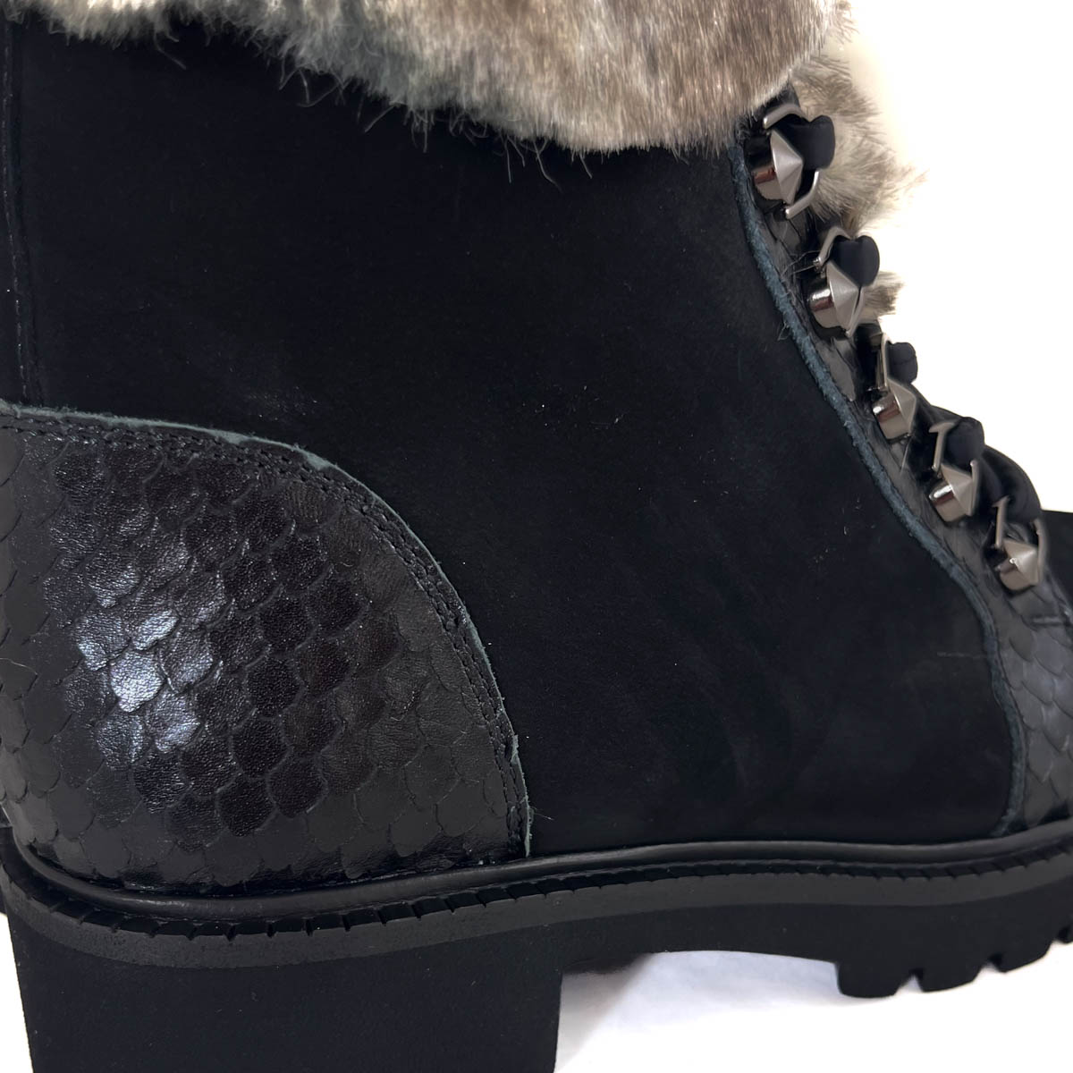 Donna Carolina Boots City Wood Nero
