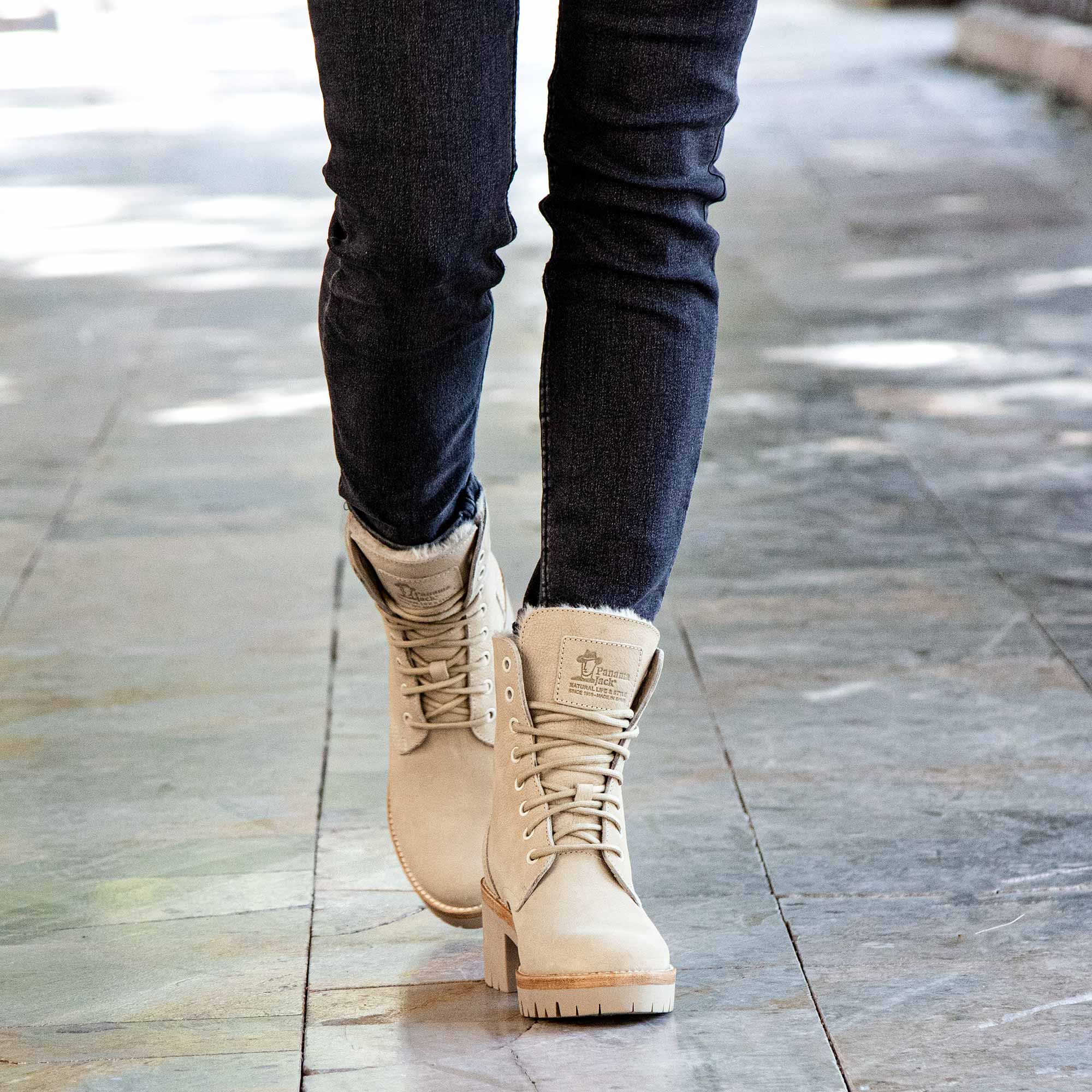 Panama Jack Padma Boot Nubuck Crudo Raw