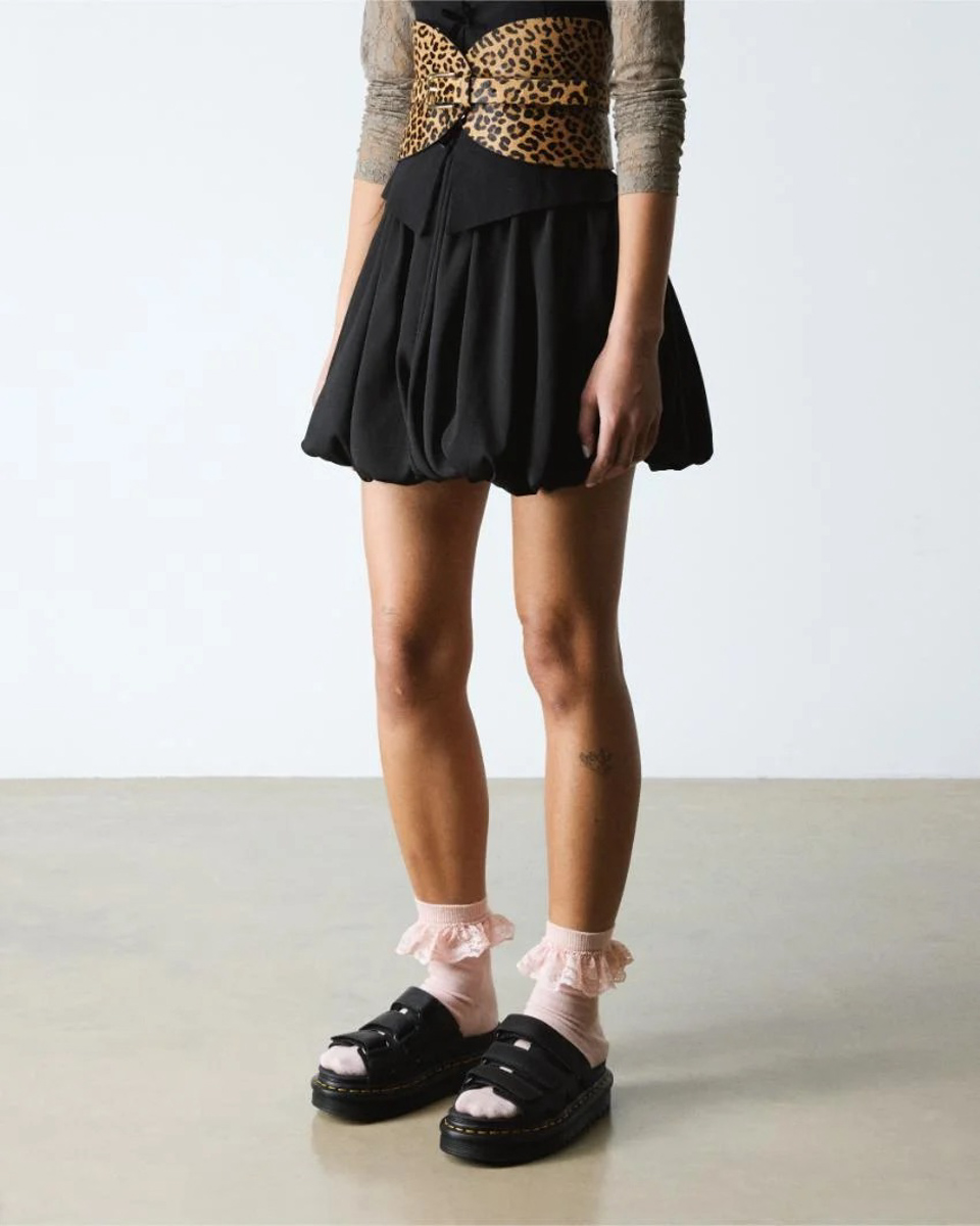 Dr Martens Raine Slide Sandal Black Athena