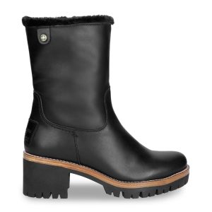 Panama Jack Piola Black Winter Boots