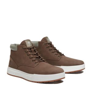 Timberland Maple Grove Chukka Mid Sneaker Brown Nubuck