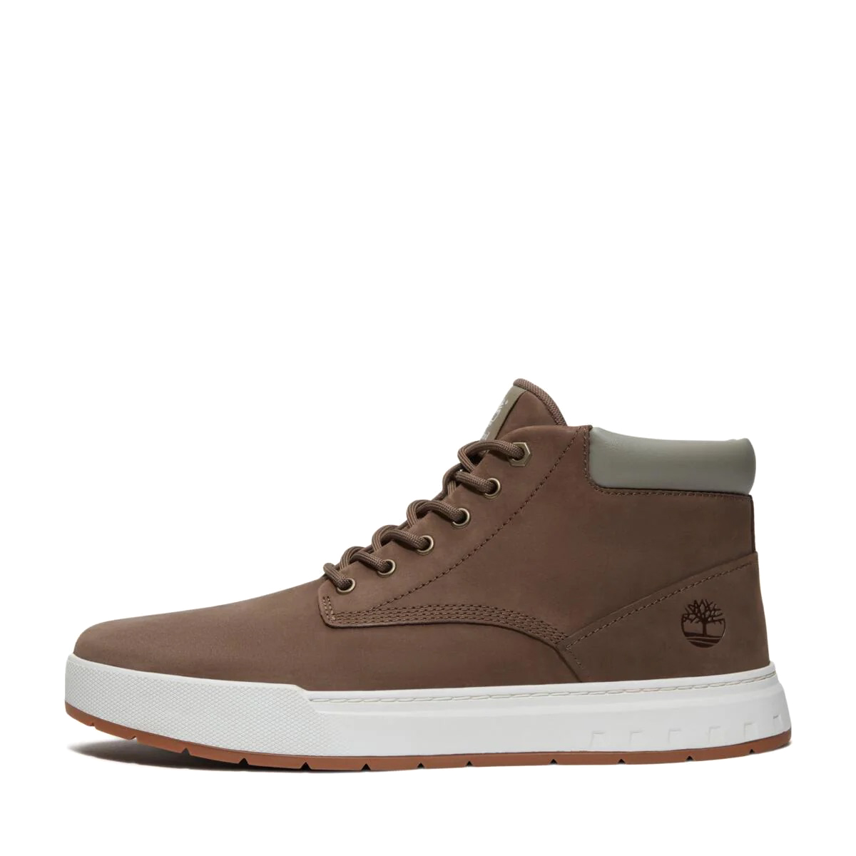 Timberland Maple Grove Chukka Mid Sneaker Brown Nubuck