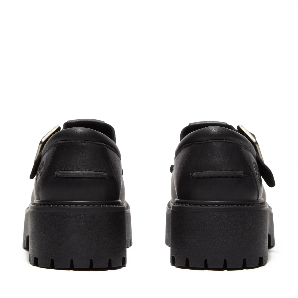 Timberland Stone Street Buckle Loafer Black Full Grain