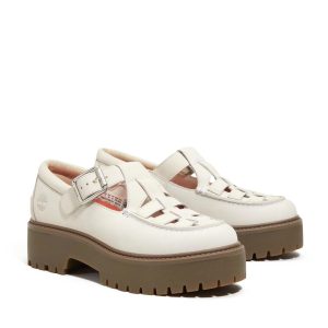 Timberland Stone Street Buckle Loafer Natural Nubuck