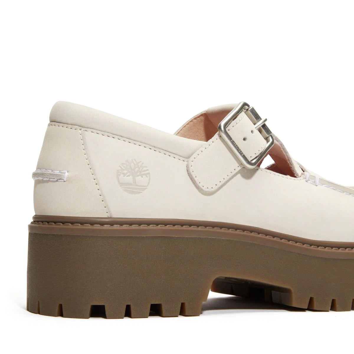 Timberland Stone Street Buckle Loafer Natural Nubuck