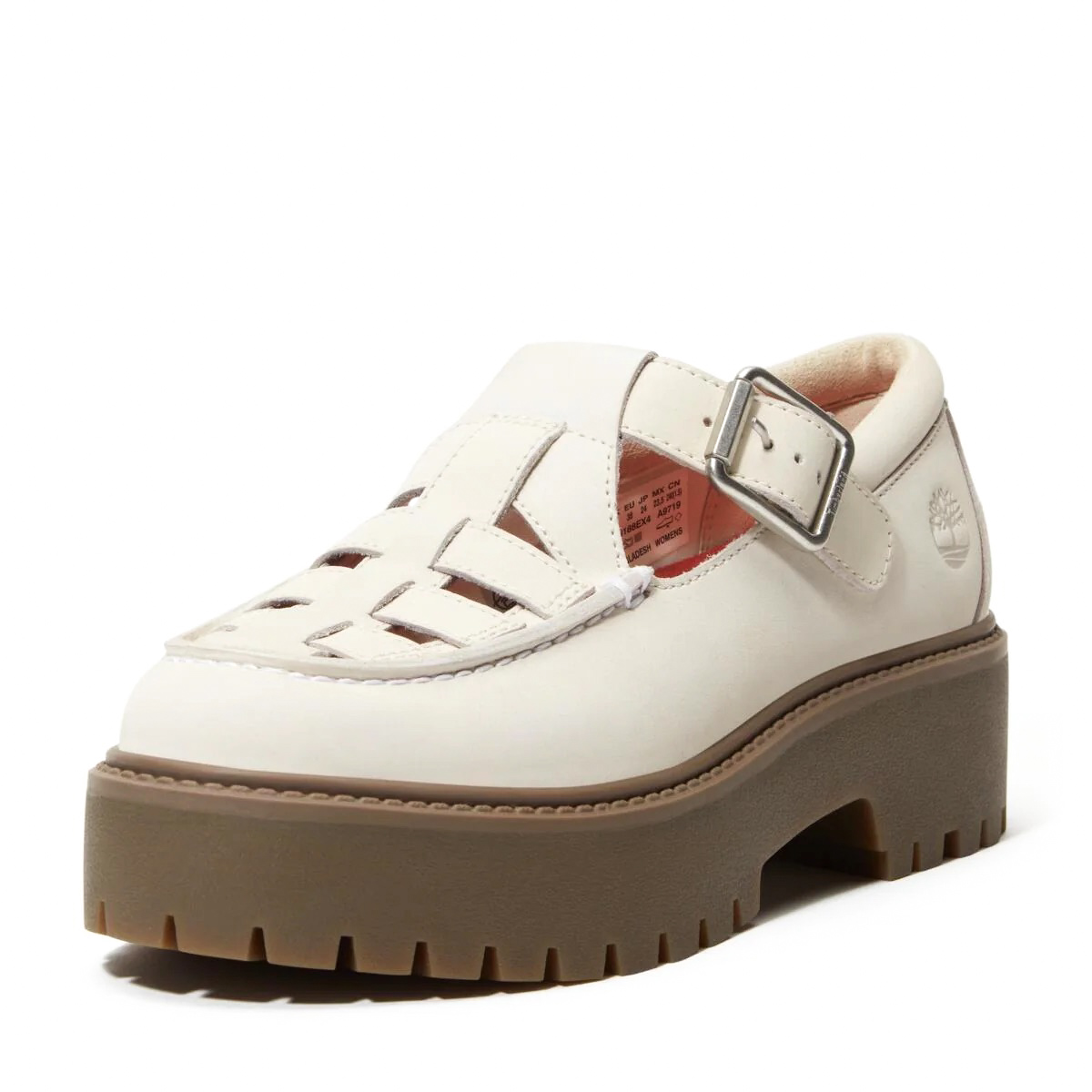 Timberland Stone Street Buckle Loafer Natural Nubuck