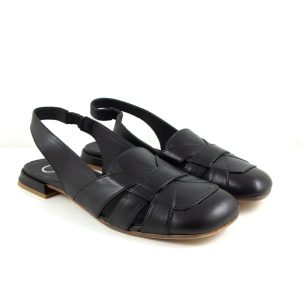 Donna Carolina Elsa Nelly Sandal Black